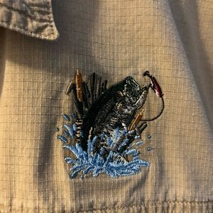 Men’s bass fishing shirt
